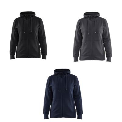 Felpa da Lavoro Blaklader zip intera donna con capuccio 100% cotone 339511588600M