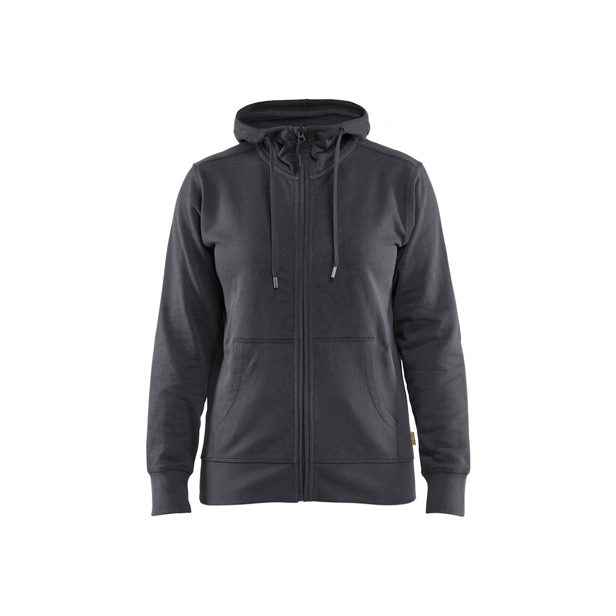 Felpa da Lavoro Blaklader zip intera donna con capuccio 100% cotone 339511588600M