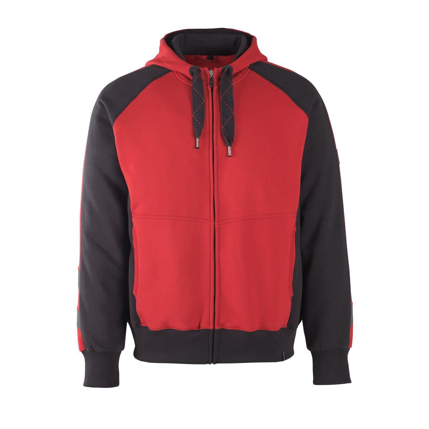 Felpa da Lavoro con Capuccio Zip Intera Wiesbaden Mascot 50566-963