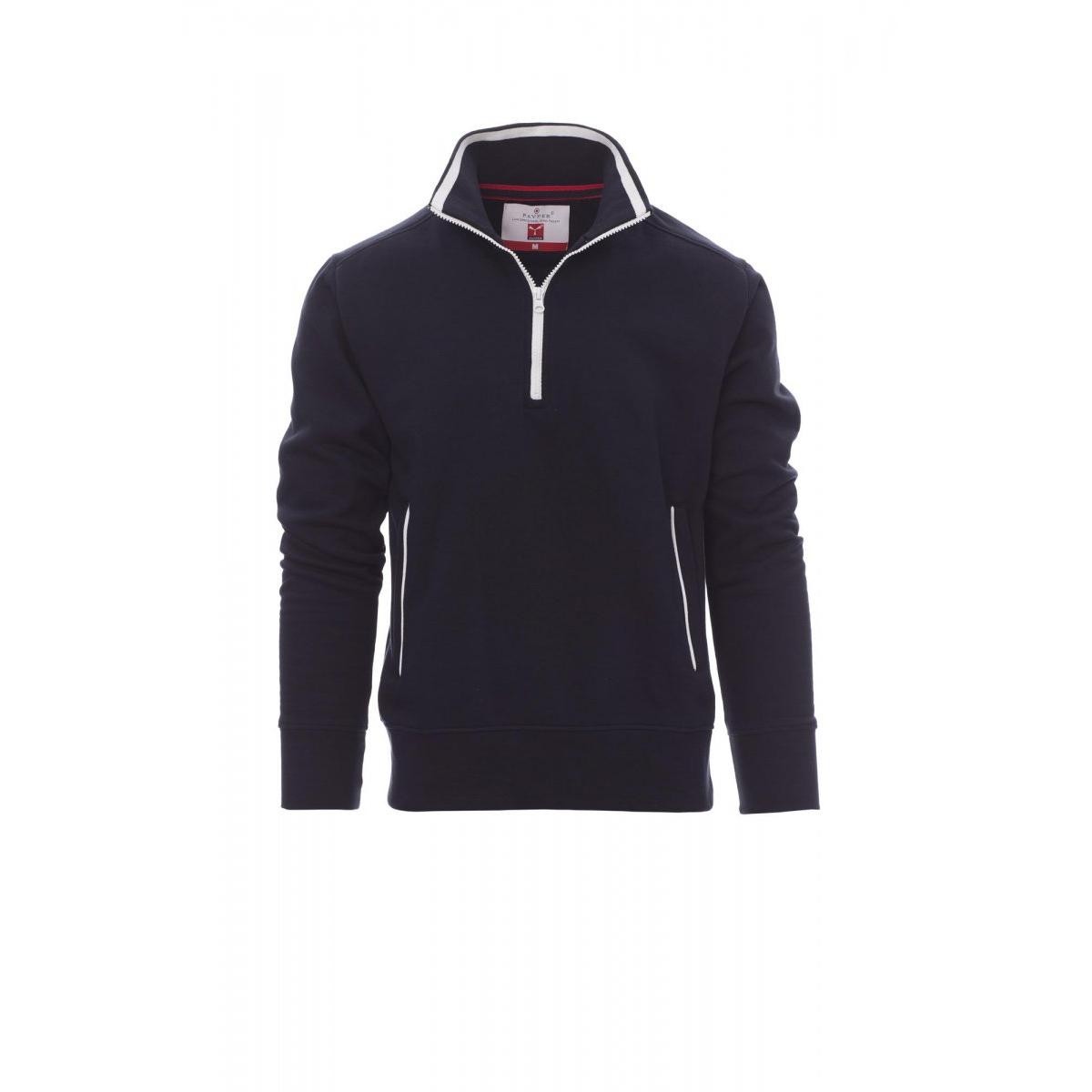 Felpa da Lavoro con Mezza Zip e Cursore in Metallo Rio - Payper