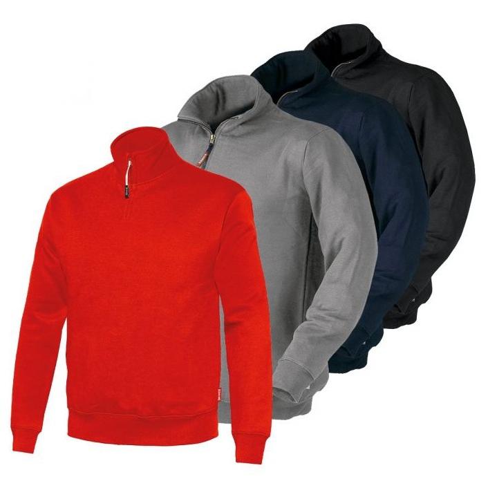 Felpa da lavoro con mezza zip Issa Line - 04820 Verena