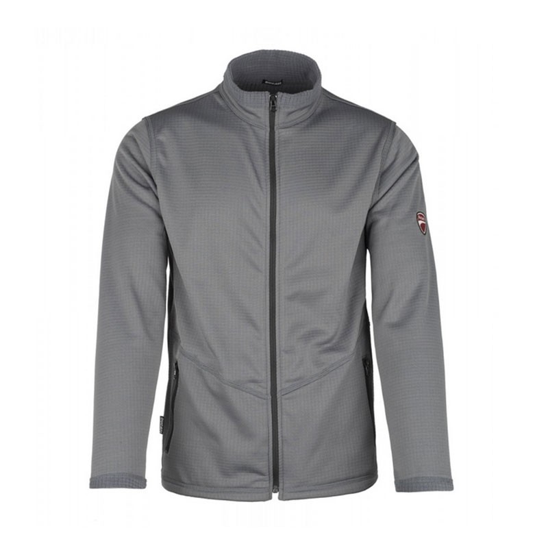 Felpa da Lavoro Ducati Workwear in Pile con Zip Intera INN-GRID 2