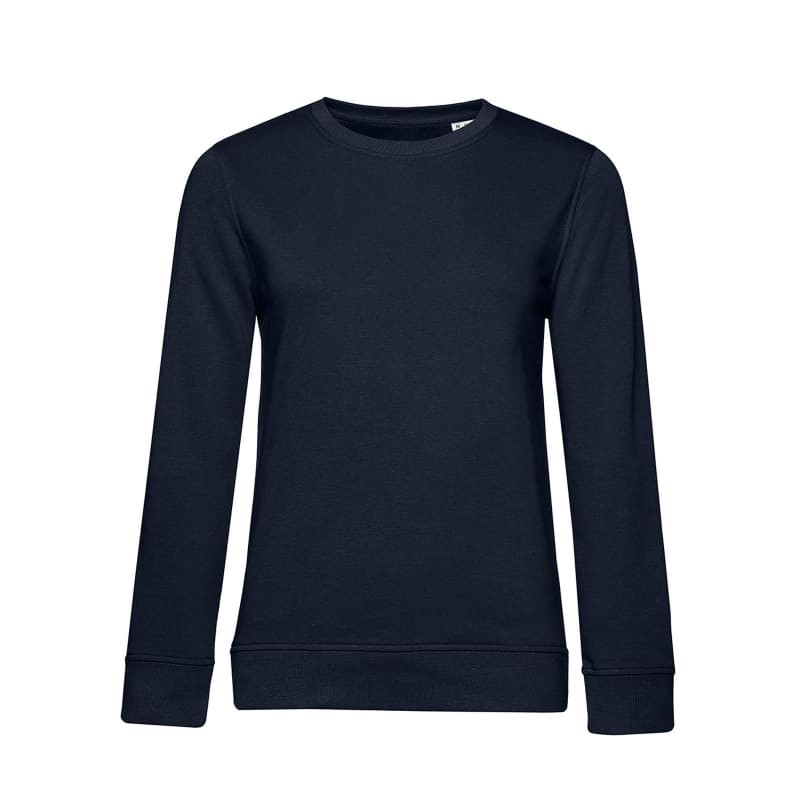 Felpa Da Lavoro Giracollo Organico da Donna B&C Collection - BCWW32B