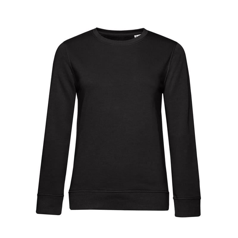 Felpa Da Lavoro Giracollo Organico da Donna B&C Collection - BCWW32B