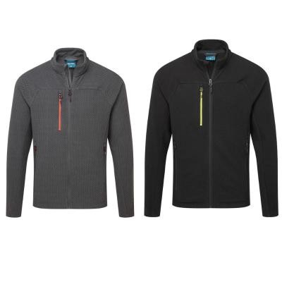 Felpa da Lavoro in pile testurizzato Zip intera EV4 Portwest EV480