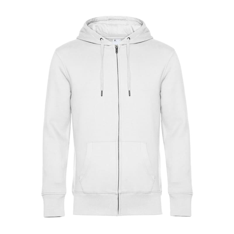 Felpa Da Lavoro King con Cappuccio e Zip Lunga B&C Collection - BCWU03K