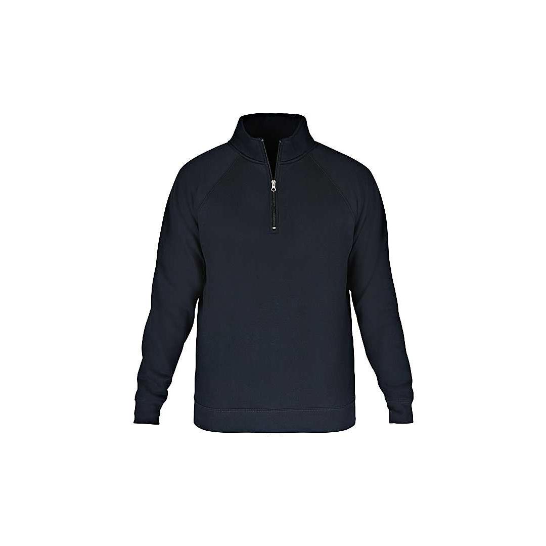 Felpa da Lavoro Mezza Zip Basic 40BN