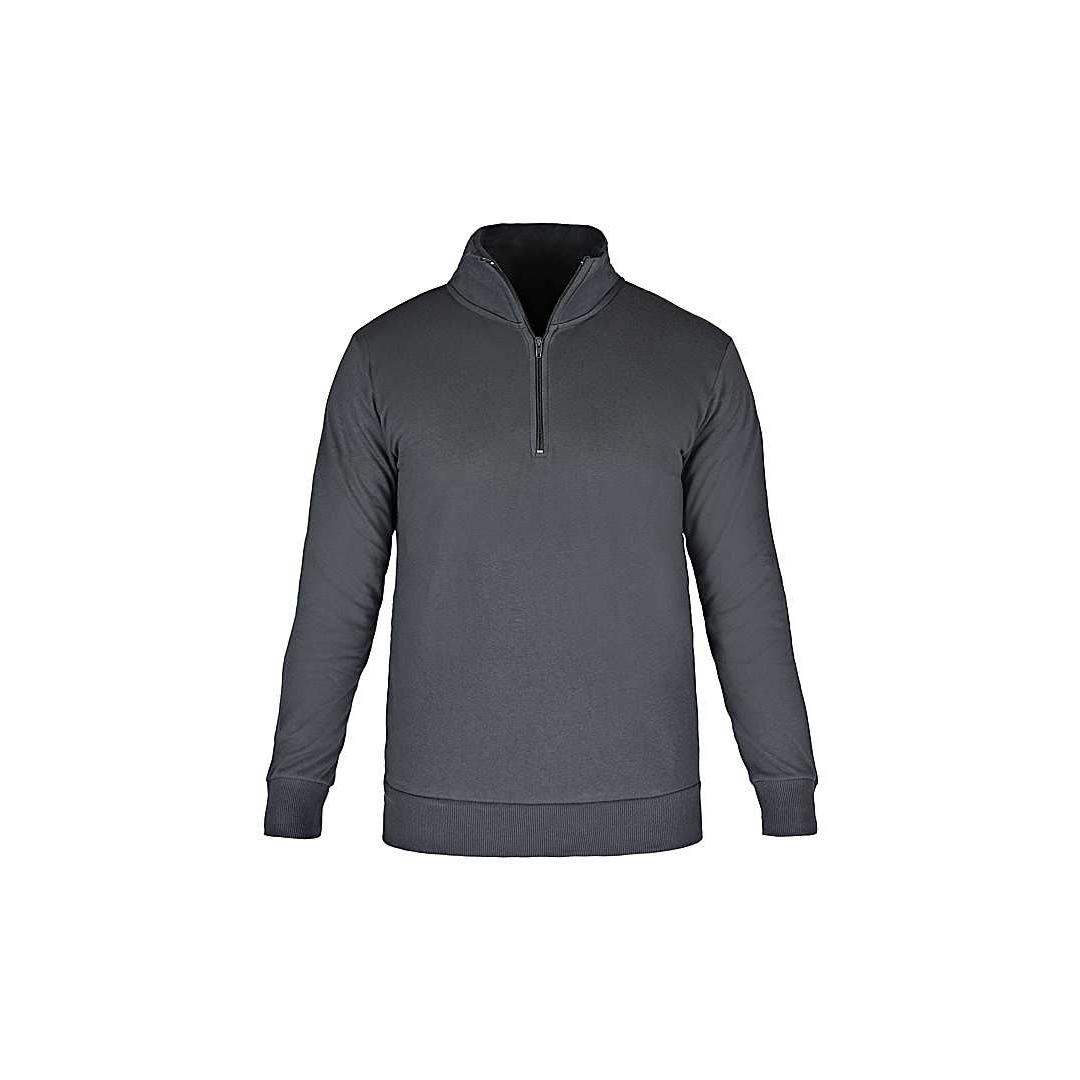 Felpa da Lavoro Mezza Zip Basic 40BN