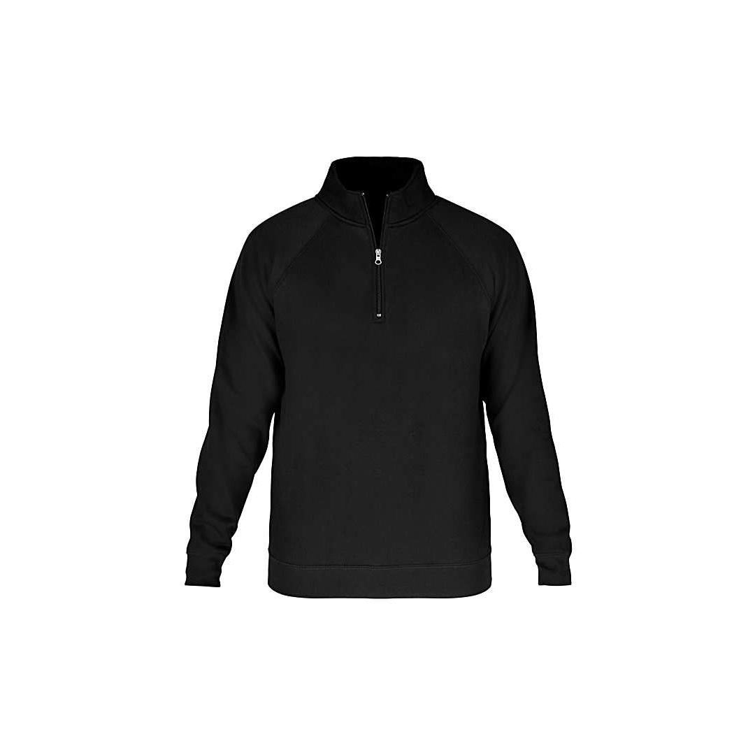 Felpa da Lavoro Mezza Zip Basic 40BN