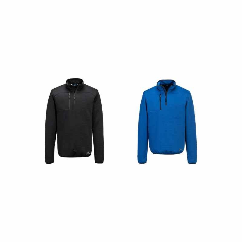 Felpa da Lavoro Mezza Zip Portwest KX376