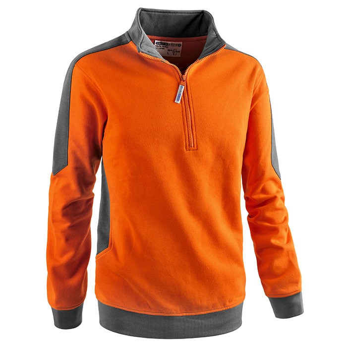 Felpa da Lavoro Mezza Zip Sottozero Patch 50180