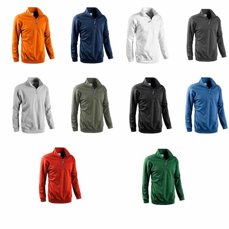 Felpa da Lavoro Mezza Zip Sottozero Smash 50200