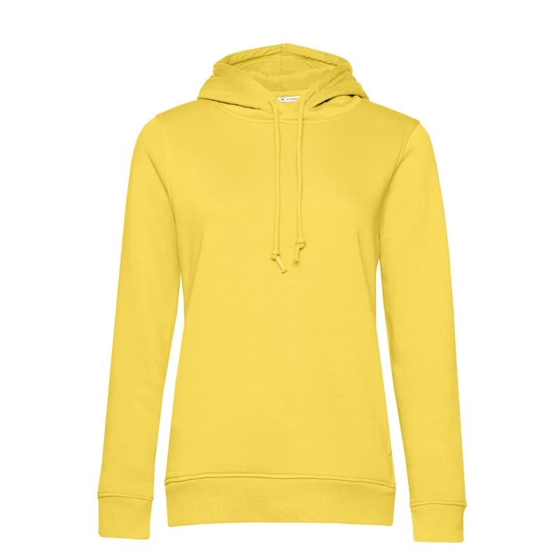 Felpa Da Lavoro Organic Hooded con Cappuccio da Donna B&C Collection - BCWW34B