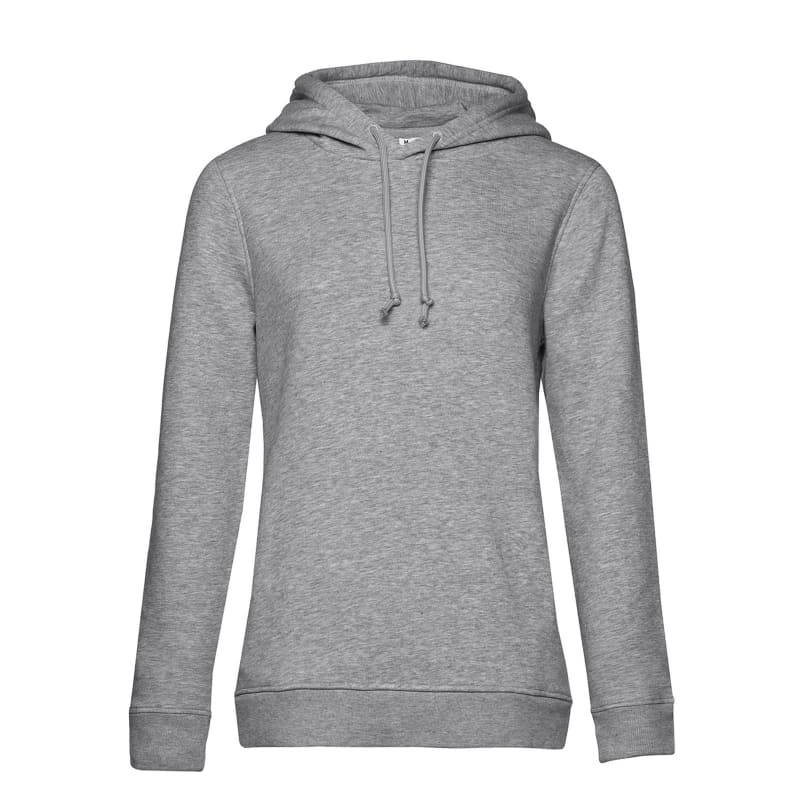 Felpa Da Lavoro Organic Hooded con Cappuccio da Donna B&C Collection - BCWW34B