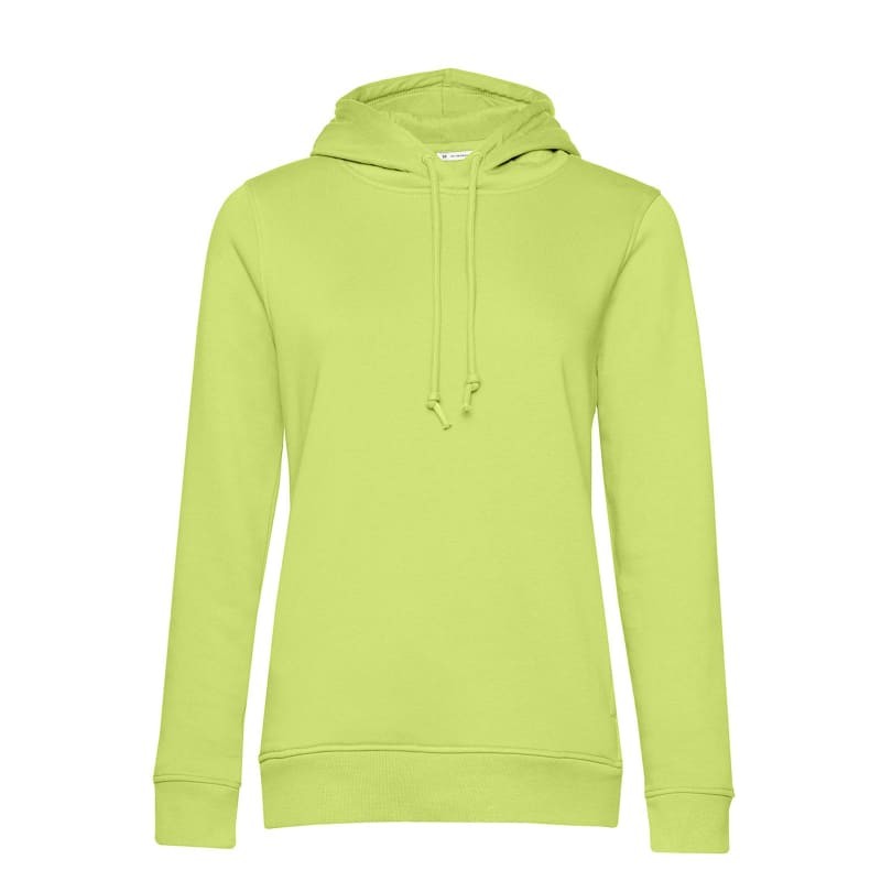 Felpa Da Lavoro Organic Hooded con Cappuccio da Donna B&C Collection - BCWW34B