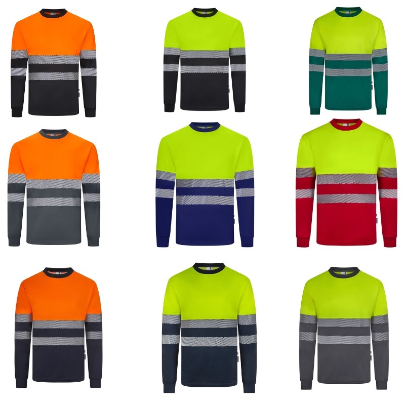Felpa da Lavoro Velilla Alta visibilit� 305635 Bicolore