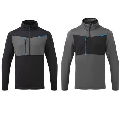 Felpa da Lavoro WX3 Mezza Zip Portwest T755