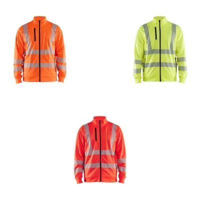 Felpa da lavoro zip intera Blaklader alta visibilit� 356325383300L