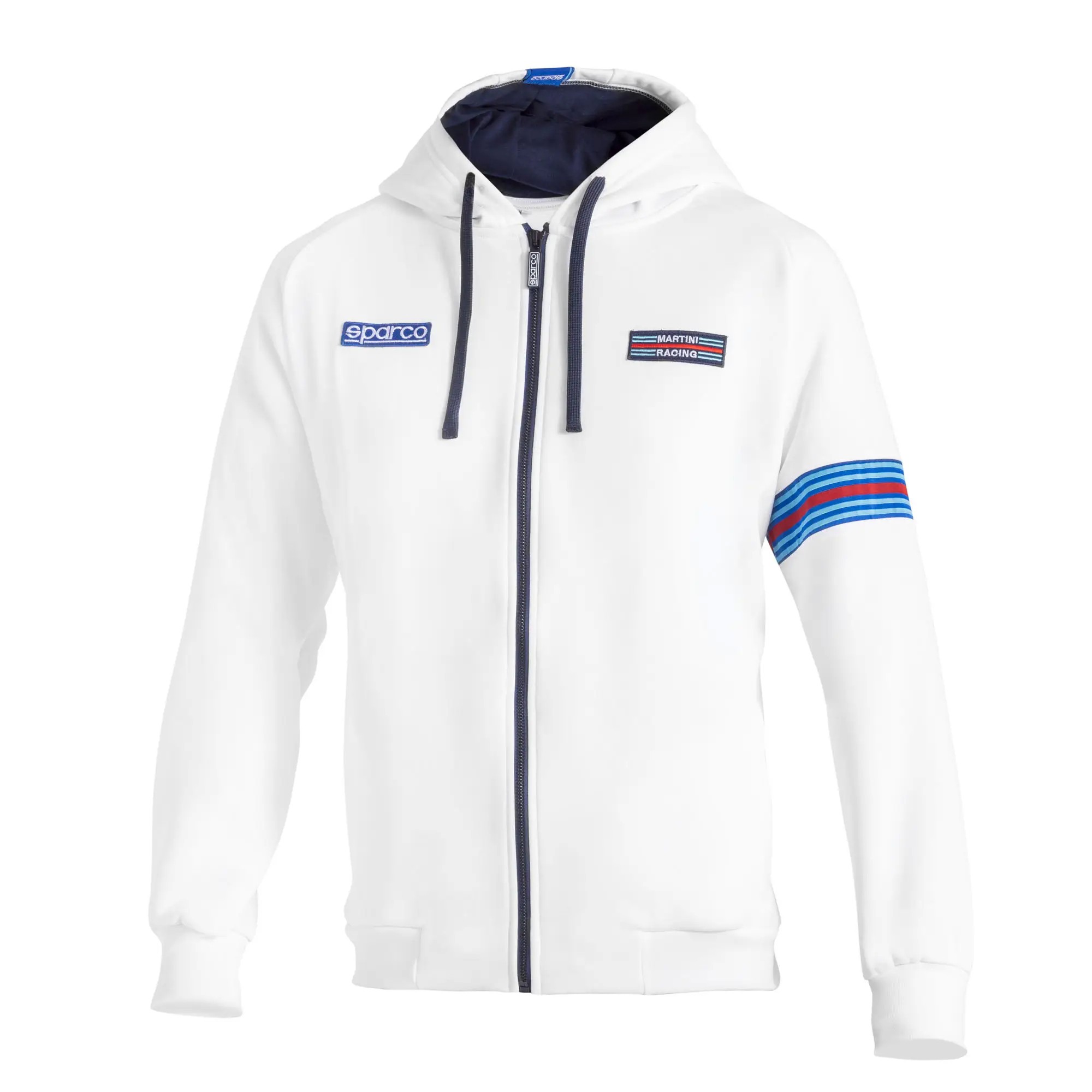 Felpa da Lavoro Zip Intera Con Cappuccio Sparco Martini Racing Hooded full zip BMF0013D0