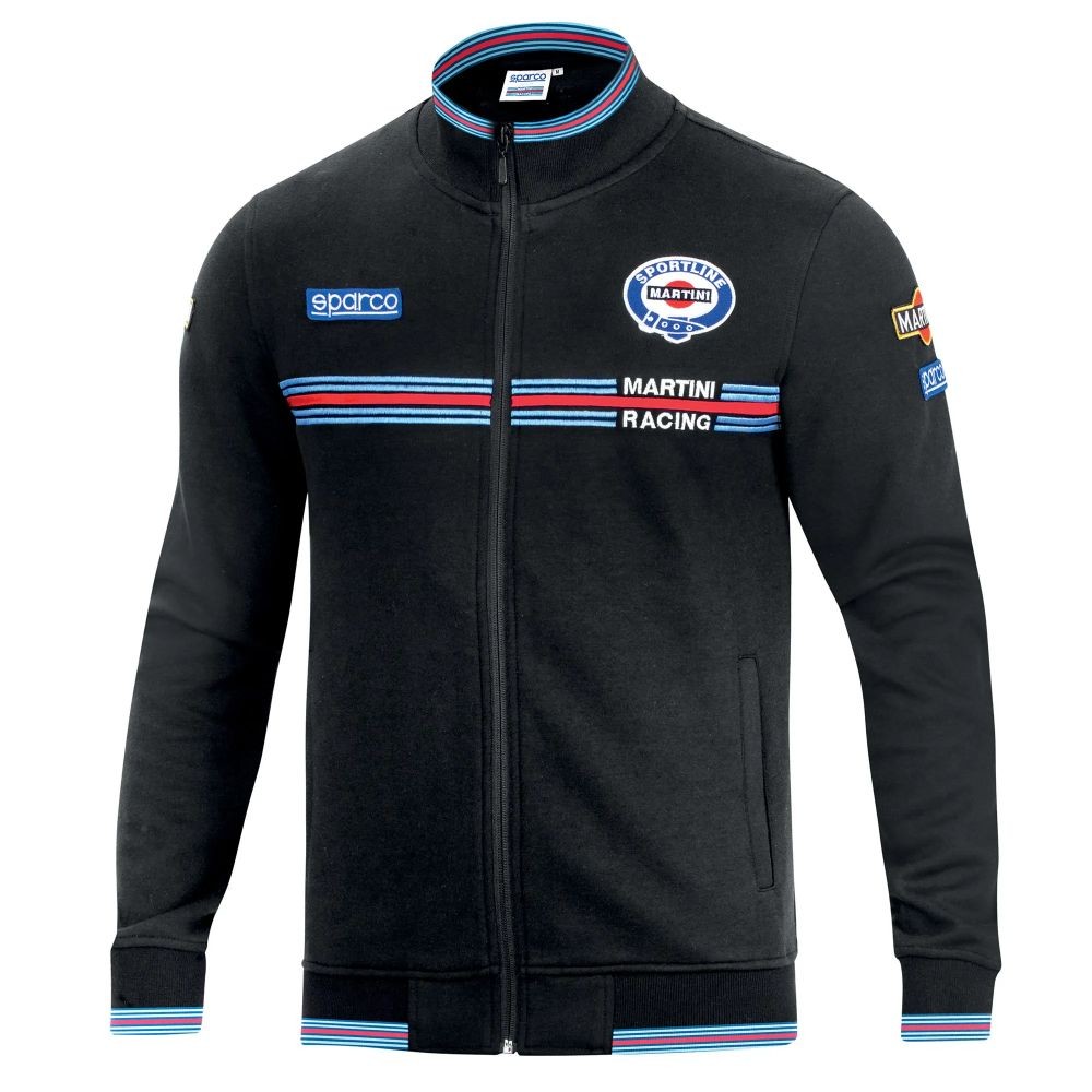 Felpa full zip da lavoro Sparco Martini Racing 01278
