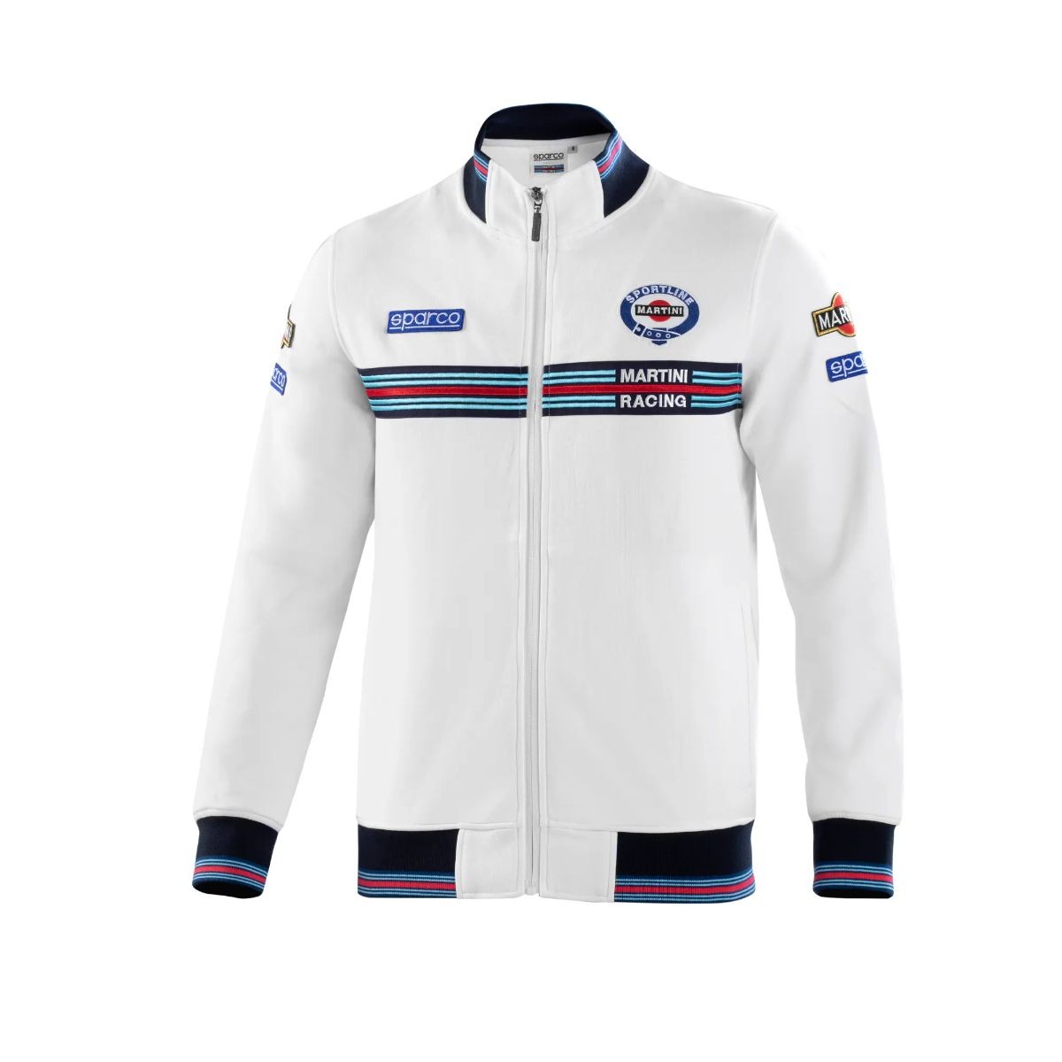 Felpa full zip da lavoro Sparco Martini Racing 01278