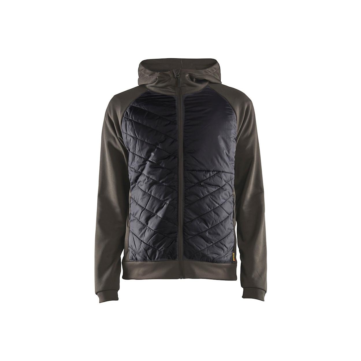 Felpa Giacca da Lavoro Blaklader zip intera Hybrid con capuccio 346325264599L