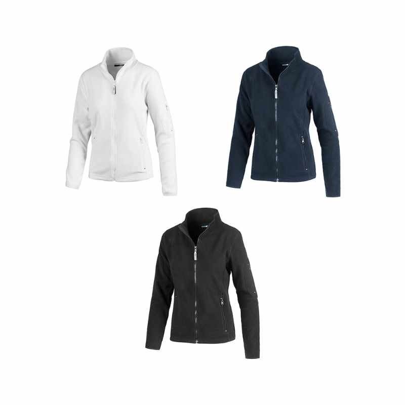 Felpa in Pile da Lavoro Da Donna Zip Intera Multitasche Sottozero Alaska 7750