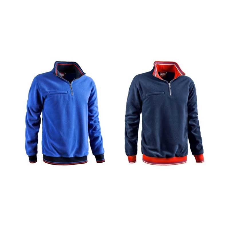 Felpa in Pile da Lavoro Mezza Zip Sottozero Igloo 7510
