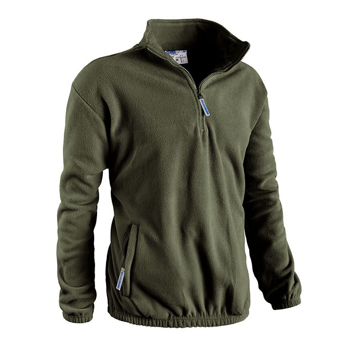 Felpa in Pile da Lavoro Mezza Zip Sottozero Svezia 7250