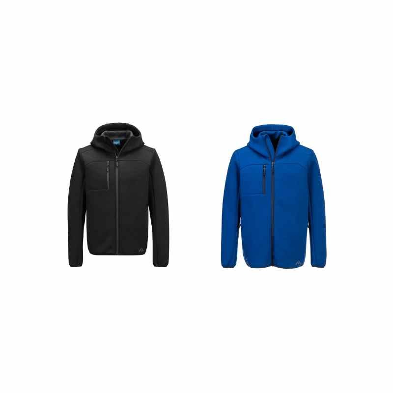 Felpa in Pile da Lavoro Multitasche Zip Intera con Cappuccio Portwest KX372