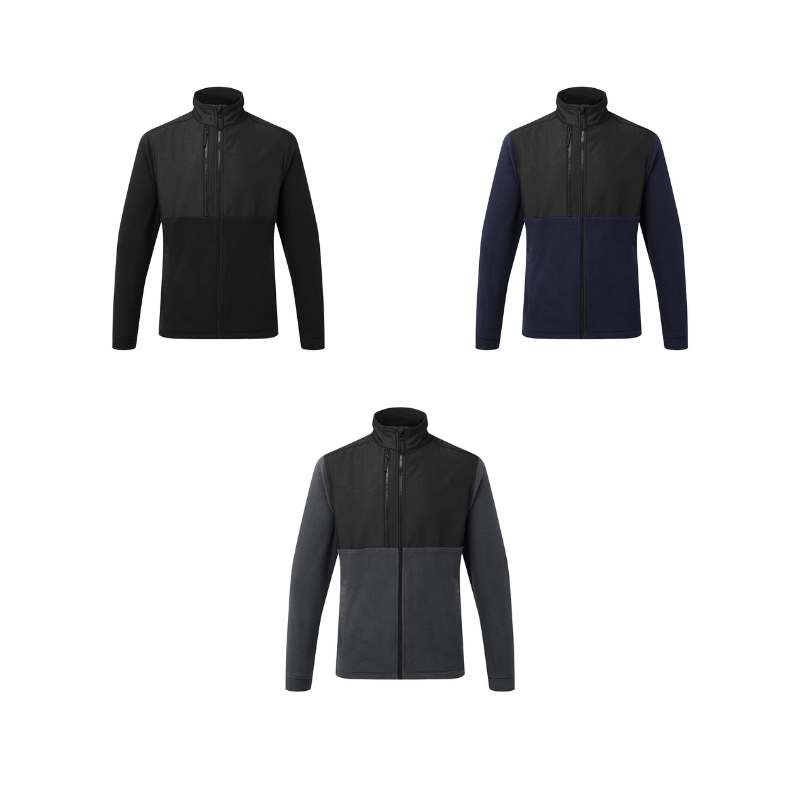 Felpa in Pile da Lavoro Multitasche Zip Intera Portwest CD871