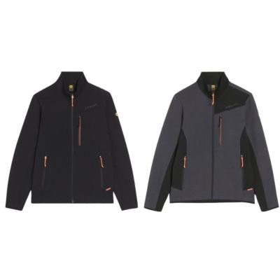 Felpa in Pile Da Lavoro Zip Intera Multitasche Stretch Diadora Utility Sweatshirt Shadow 702.182037