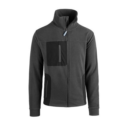 Felpa in Plie da Lavoro Multitasche Zip Intera Sottozero Anvers 7950