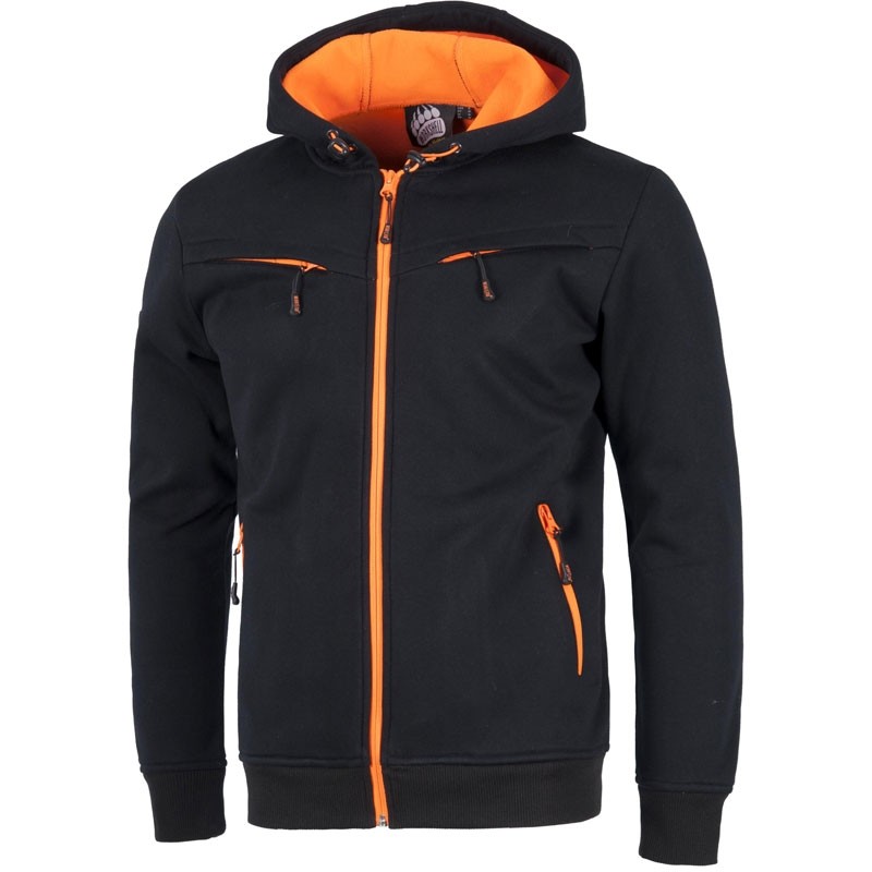 Felpa Workshell multitasche con cerniera in nylon - Workteam