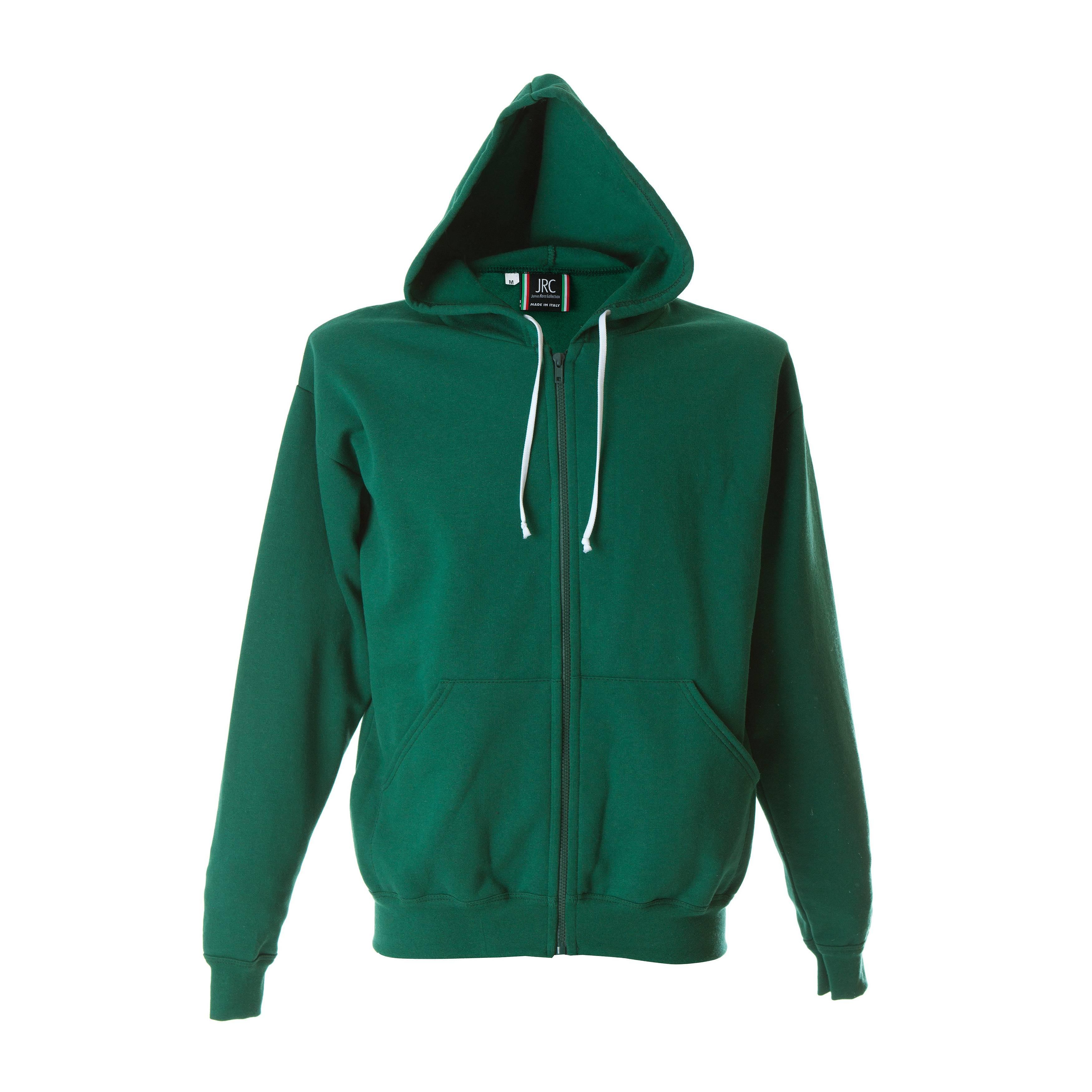 Felpa zip lunga con Cappuccio da Lavoro Made in Italy JRC Lecce 989243