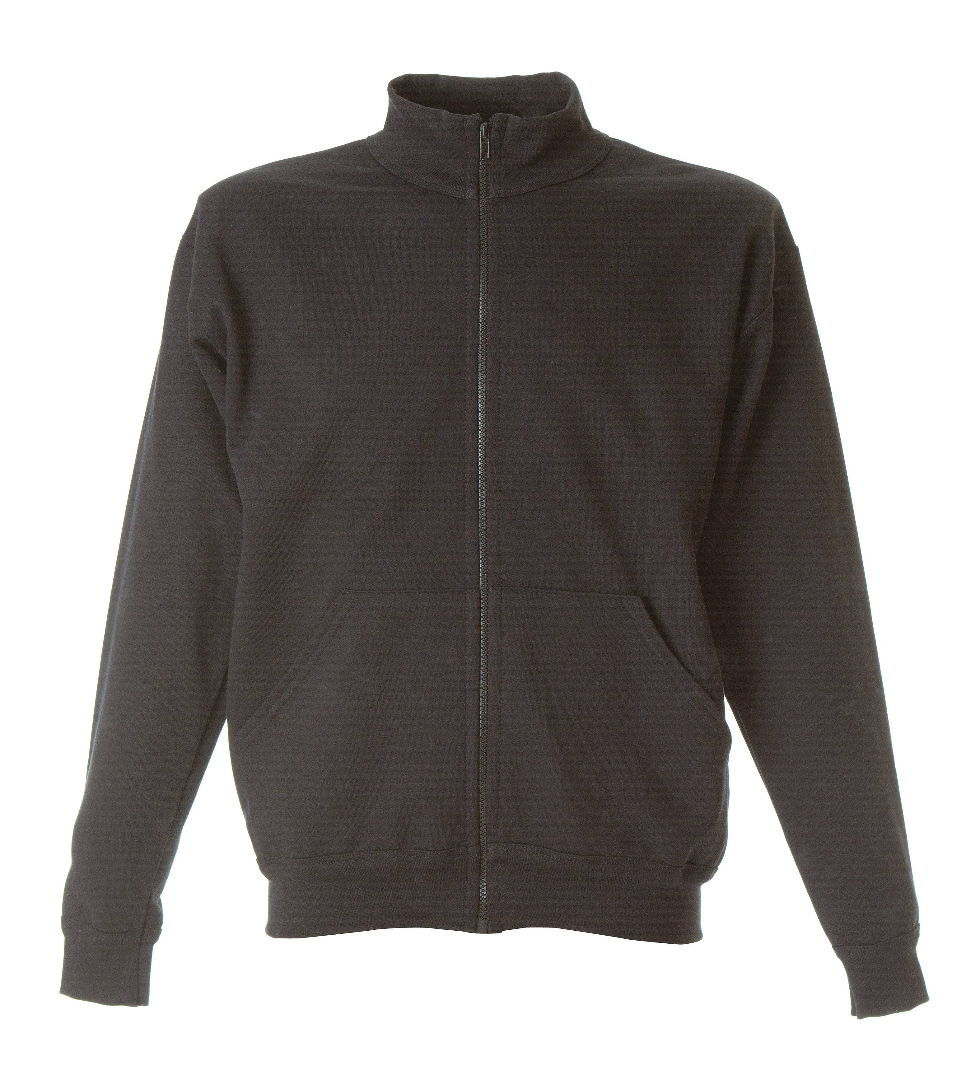 Felpa zip lunga da Lavoro 100% Cotone Made in Italy JRC Pescara 988793