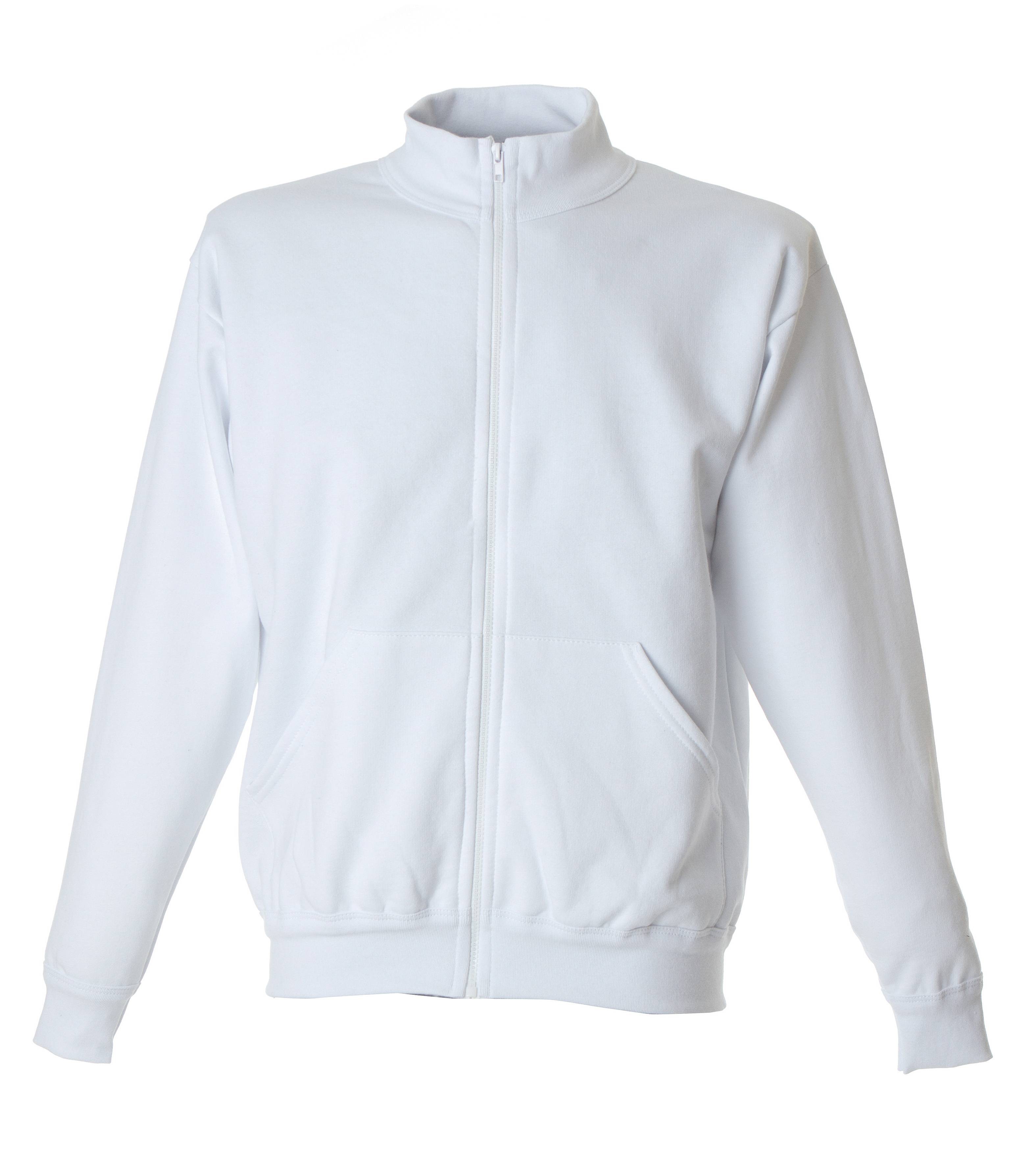 Felpa zip lunga da Lavoro 100% Cotone Made in Italy JRC Pescara 988793