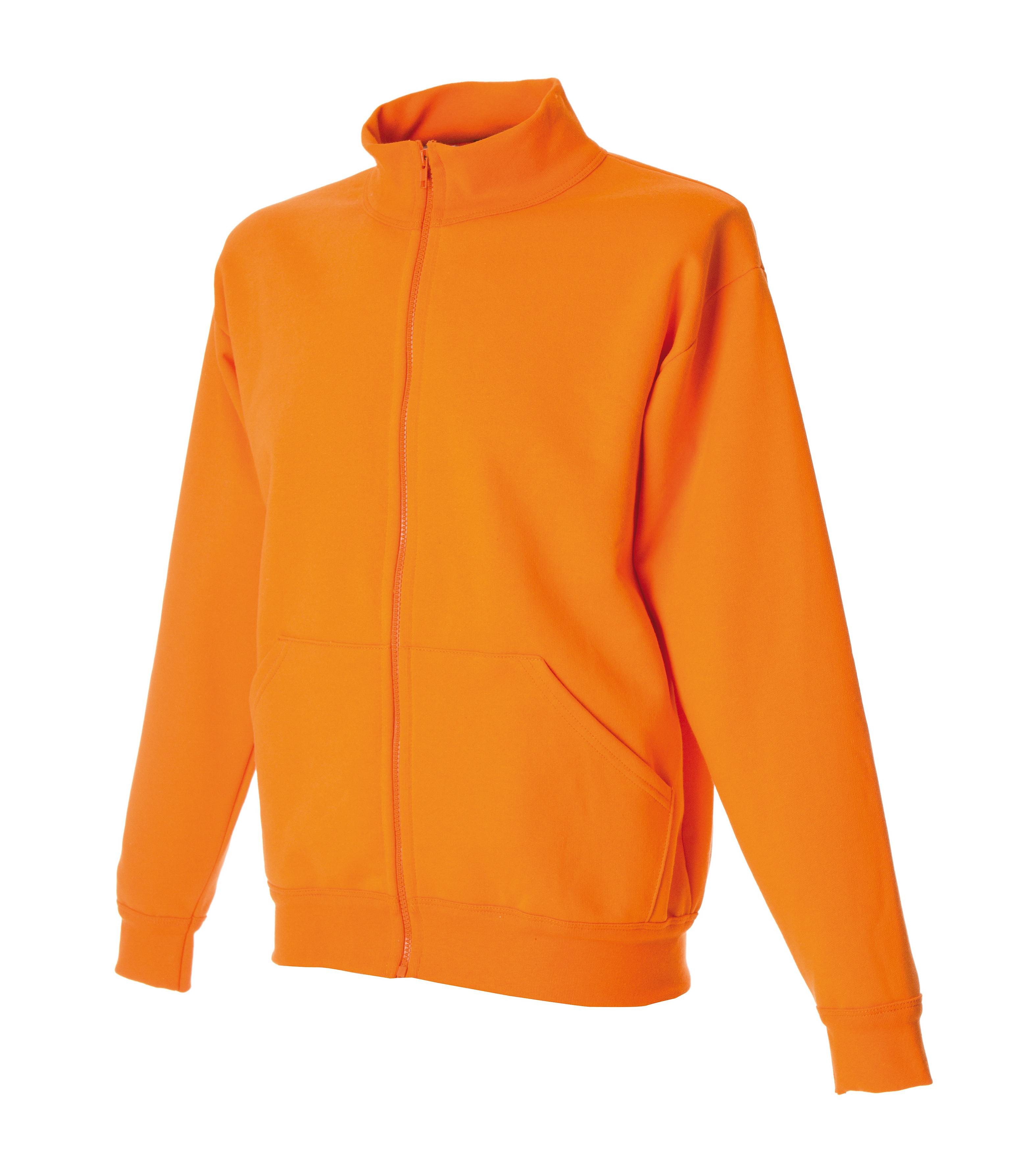 Felpa zip lunga da Lavoro 100% Cotone Made in Italy JRC Pescara 988793