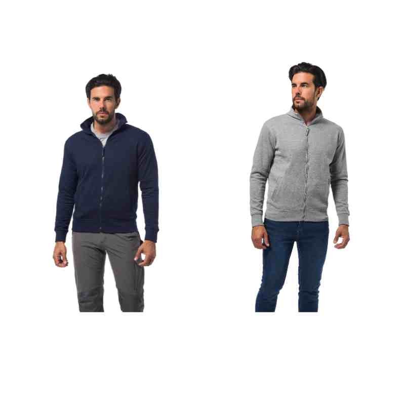 Felpe con zip lunga da Lavoro Logica SANPOLO/1-L