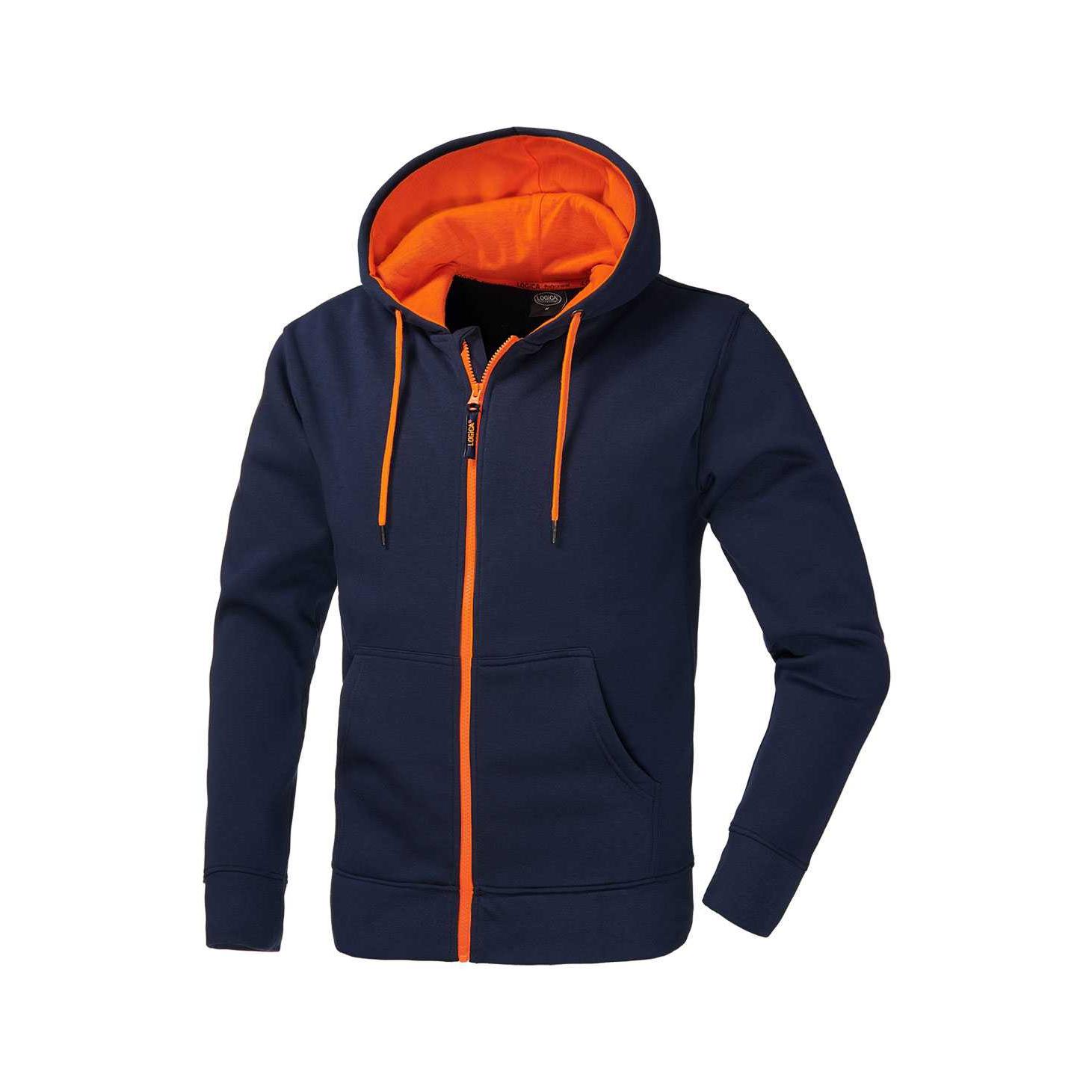 Felpe da Lavoro con Cappuccio Logica FIJI1/B