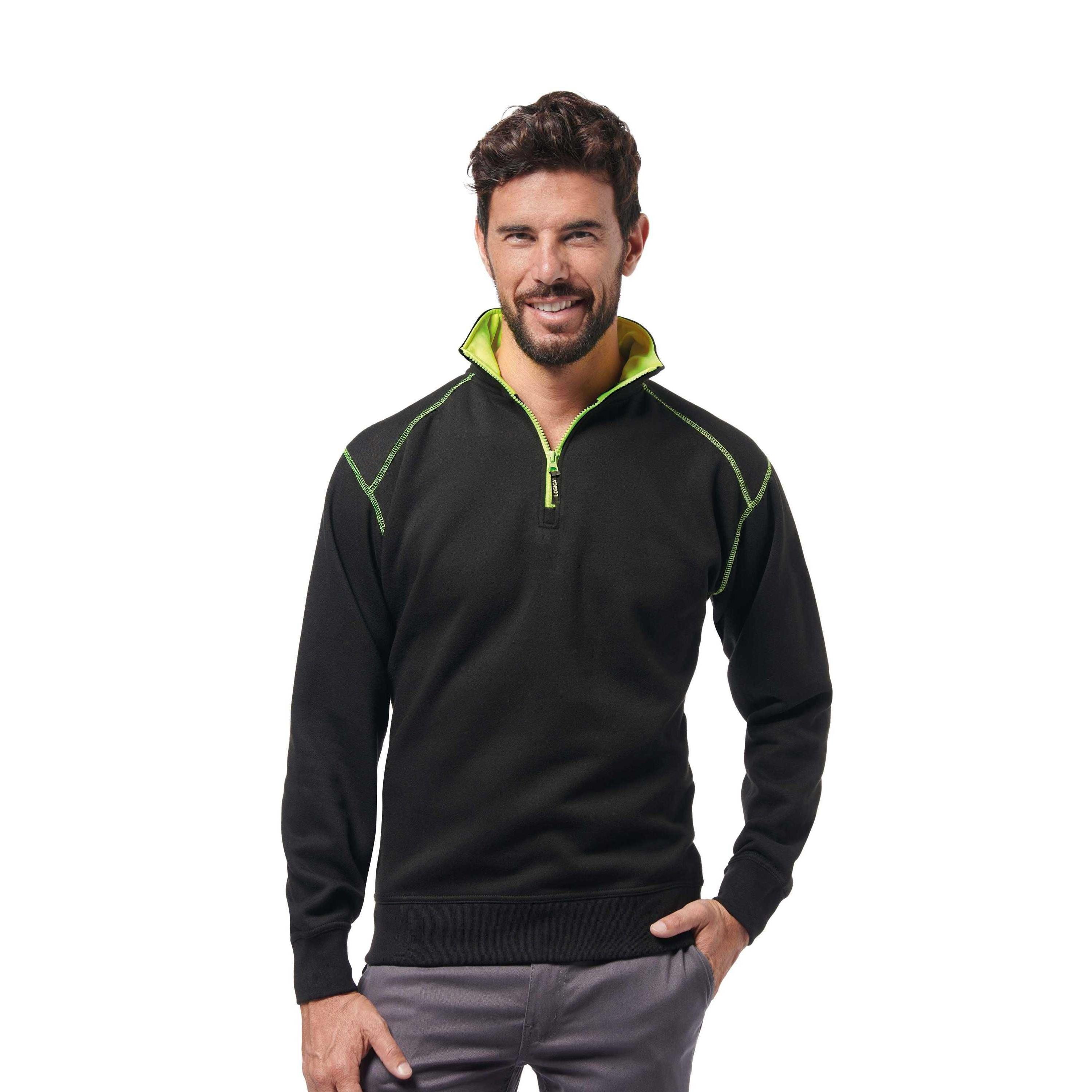 Felpe Da lavoro con Zip corta Logica LUXOR/4-L