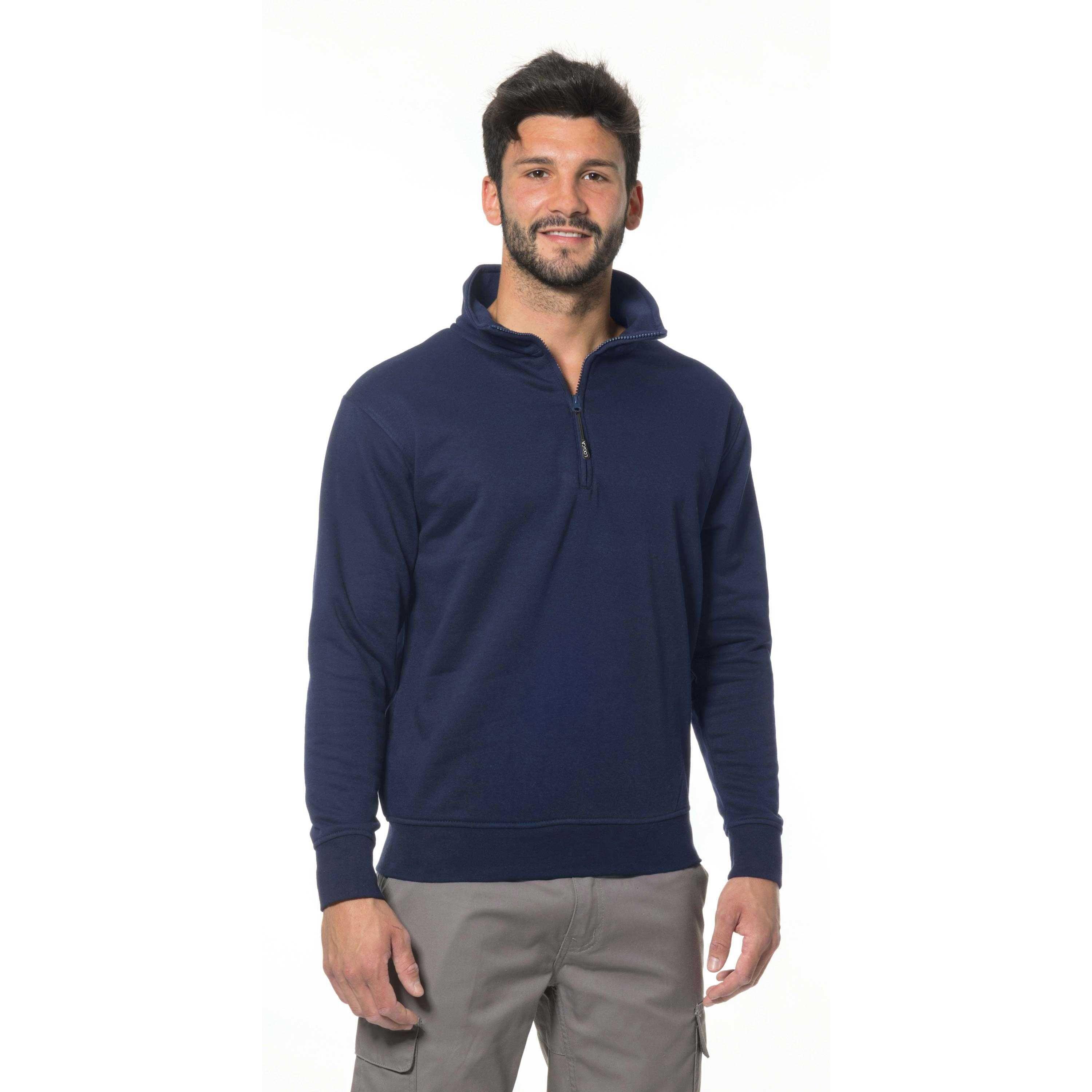 Felpe Da lavoro con Zip corta Logica SANZENO/1-L