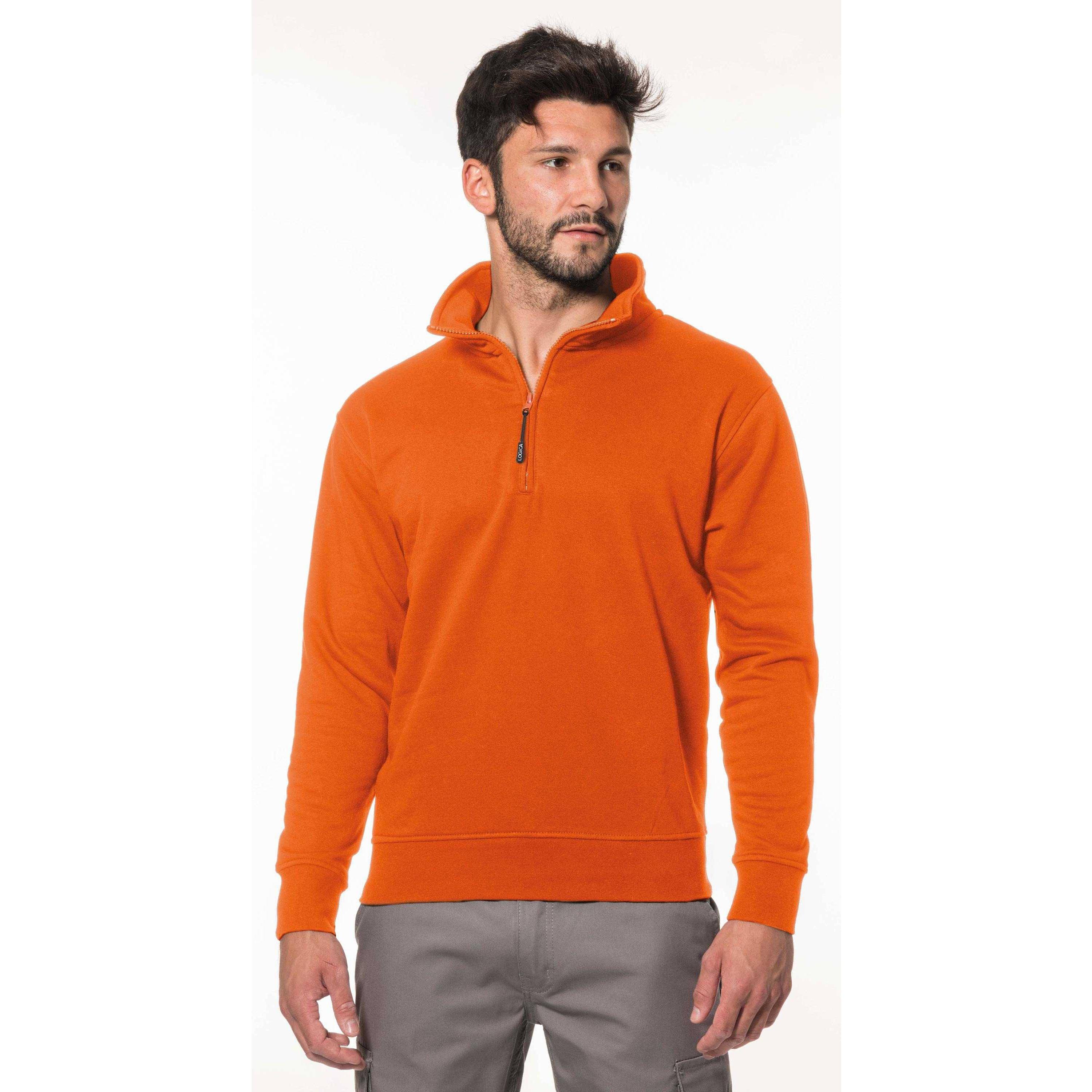 Felpe Da lavoro con Zip corta Logica SANZENO/1-L