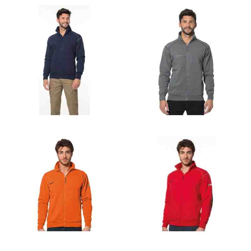 Felpe Da lavoro con Zip lunga Logica SOGNA1-L