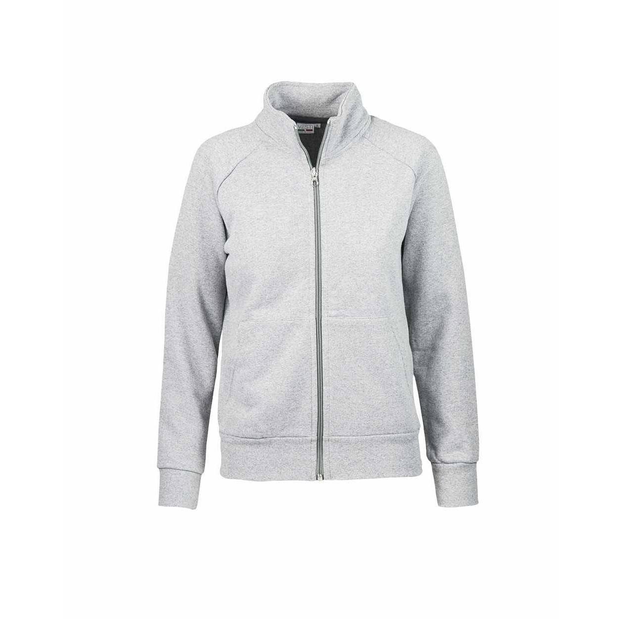 Felpe da lavoro donna con zip lunga Logica ITA707/12-L
