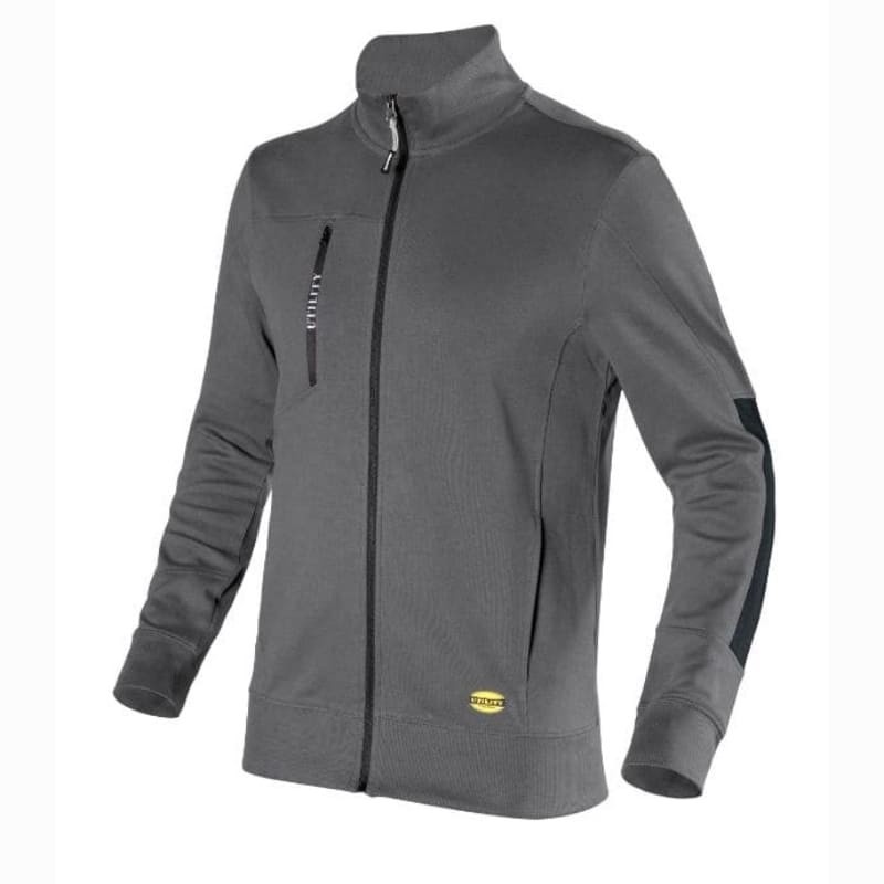 Fuori tutto - Felpa da Lavoro Diadora Leggera Sweatshirt Zip Litework 702.178755 Taglia XL Colore Grigio