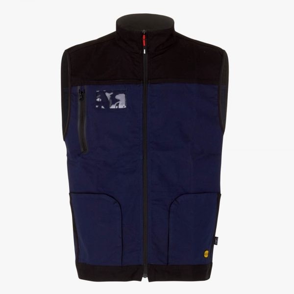 Fuori Tutto - Gilet Multitasche Diadora in cotone Canvas Stretch 702.170017 grigio taglia S