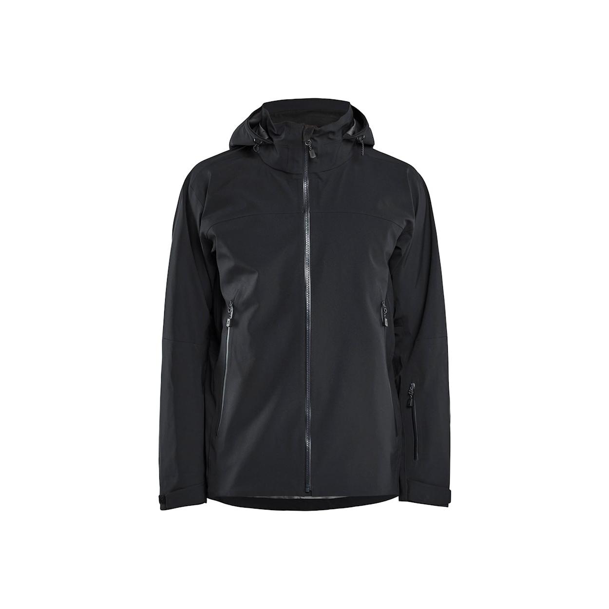 Giacca a guscio da lavoro Blaklader multitasche strecth Striker con capuccio impermeabile 498019164209L