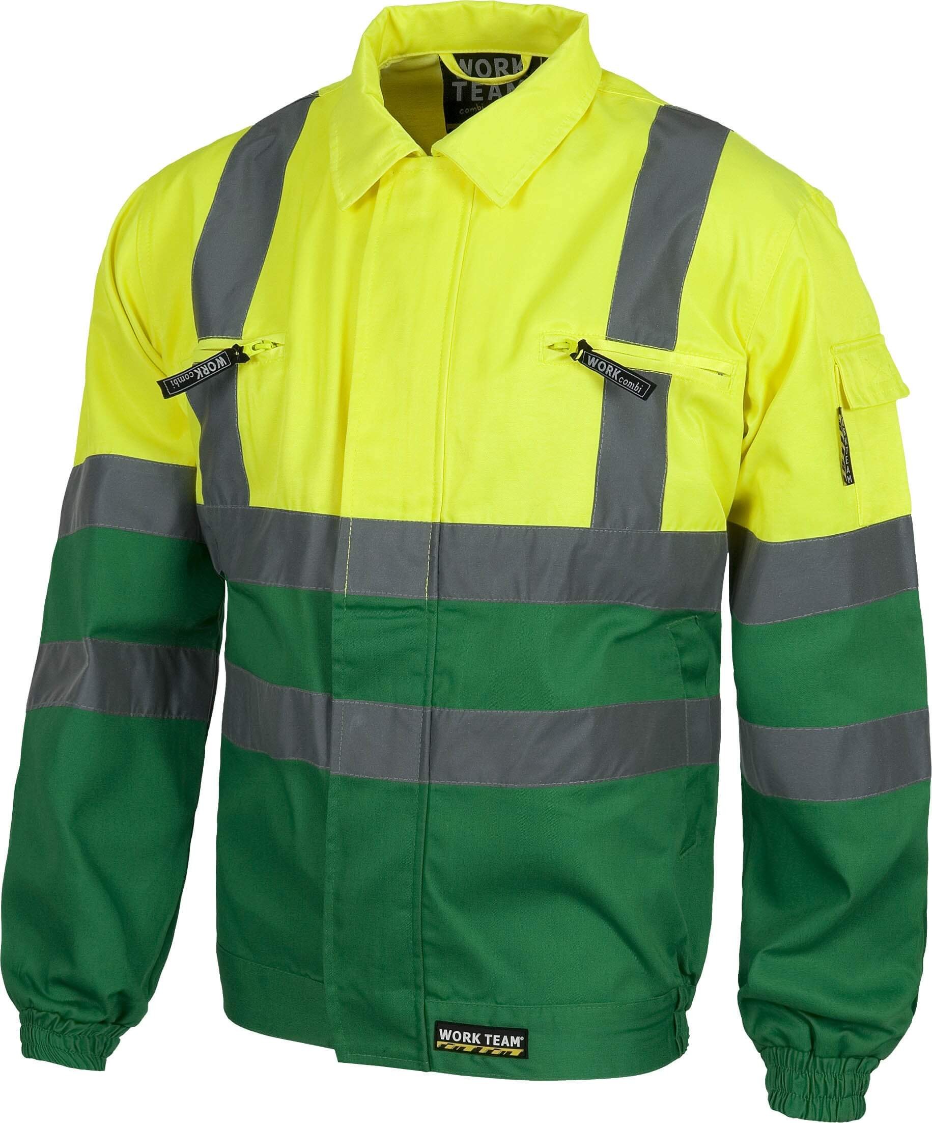 Giacca ad Alta visibilit� in Cotone e Poliestere - Workteam C3311