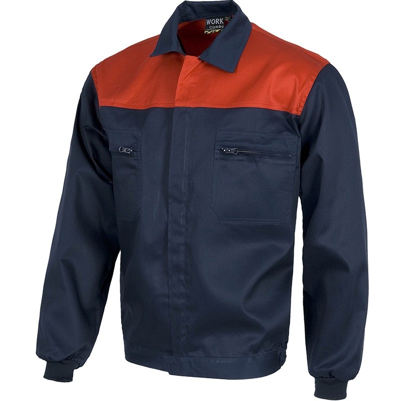 Giacca combinata con cerniera in nylon - Workteam